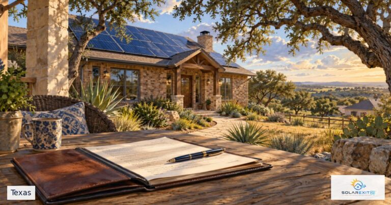 Texas residential solar home and homeowner agreement records